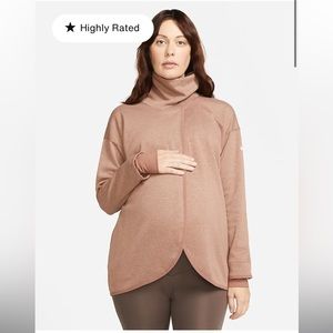 NIKE Beige Reversible Maternity Pullover